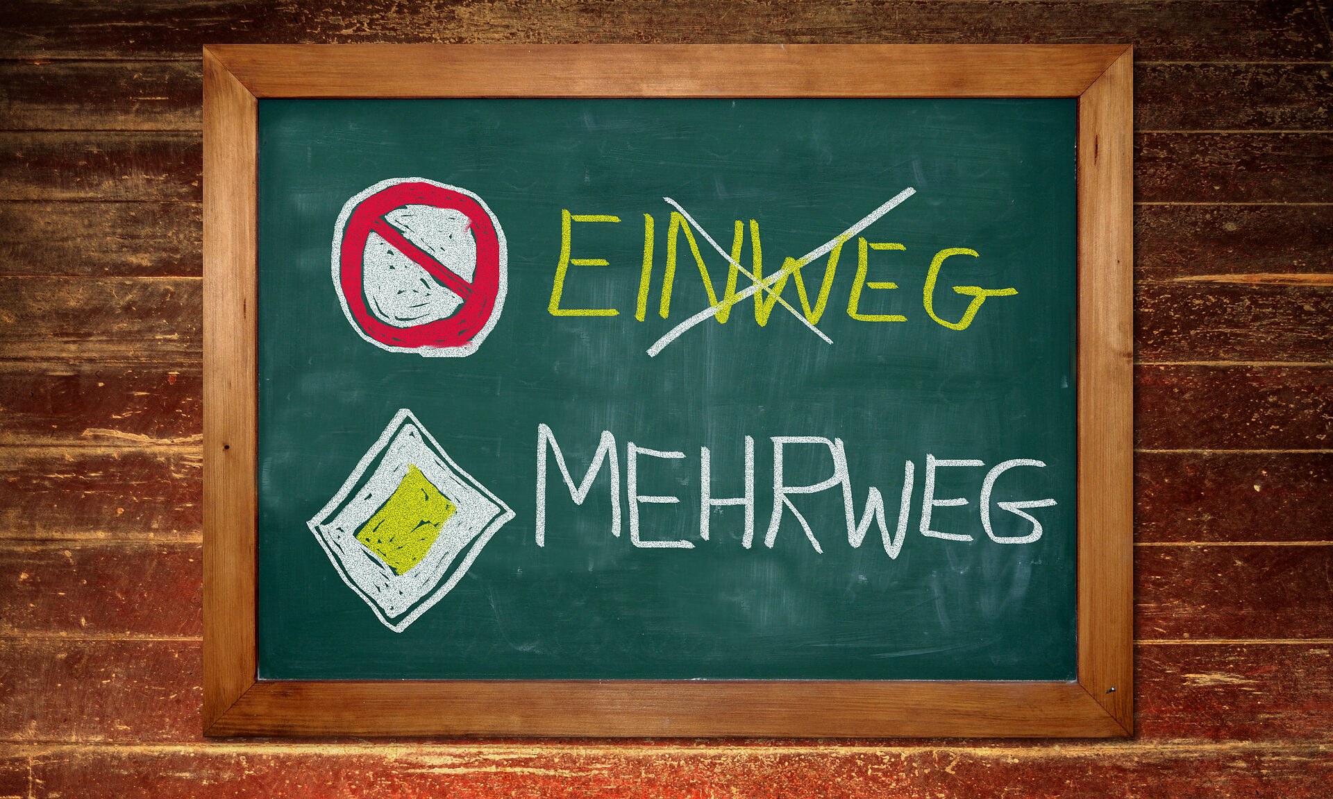 Mehrweg statt Einweg